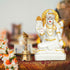 Gold White Shiva - The Earth Store - God Statue